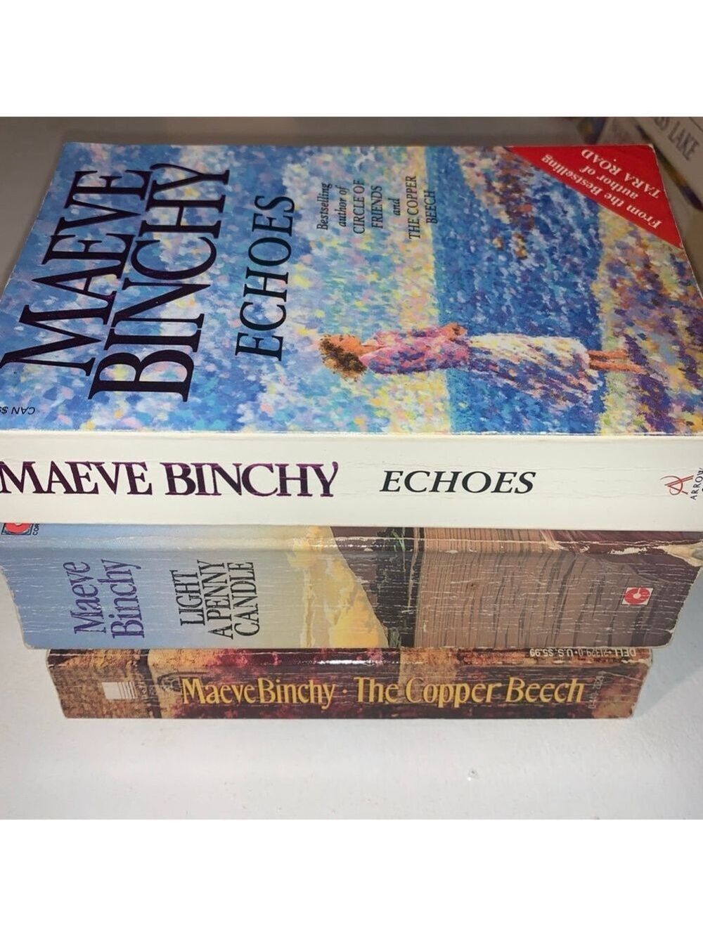 Three Maeve Binchy paperback novels